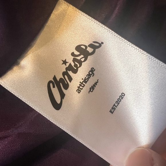 Purple Bandana-Print Paisley Puffer Jacket Size XL - Picture 3 of 6